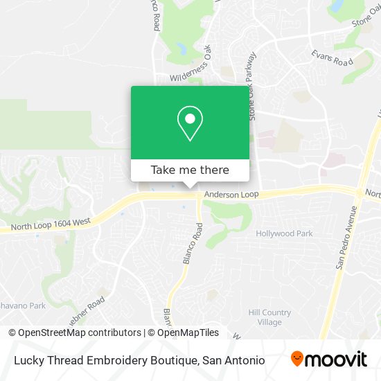 Mapa de Lucky Thread Embroidery Boutique