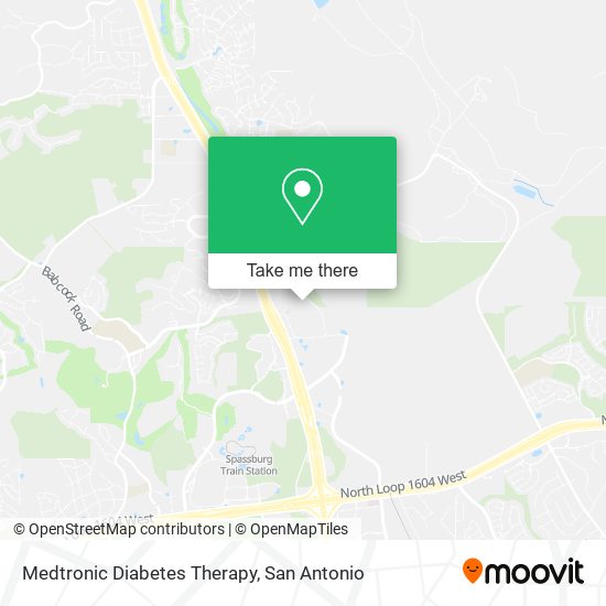 Medtronic Diabetes Therapy map