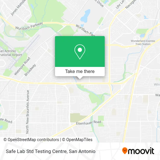Safe Lab Std Testing Centre map