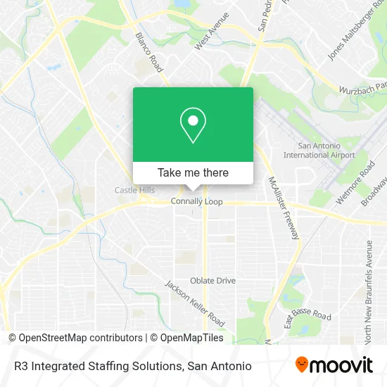R3 Integrated Staffing Solutions map