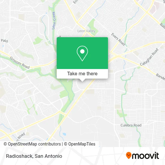 Radioshack map