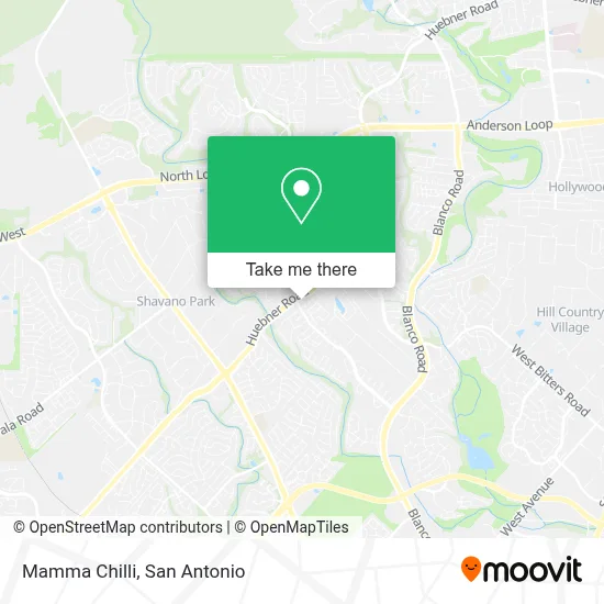 Mamma Chilli map