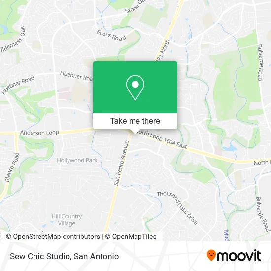 Sew Chic Studio map