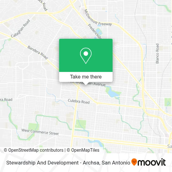 Stewardship And Development - Archsa map