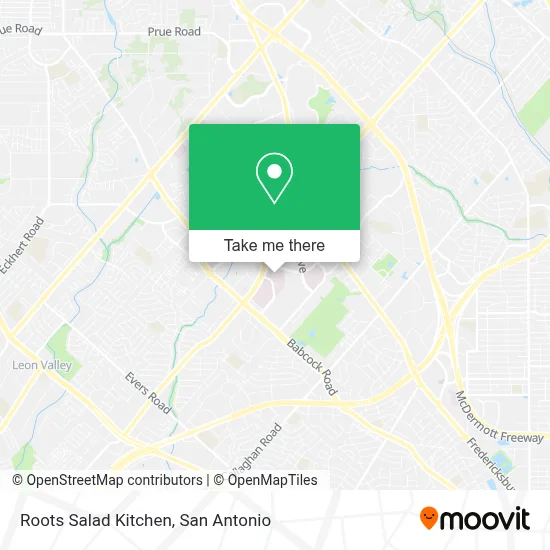Roots Salad Kitchen map