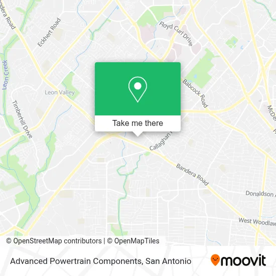 Advanced Powertrain Components map