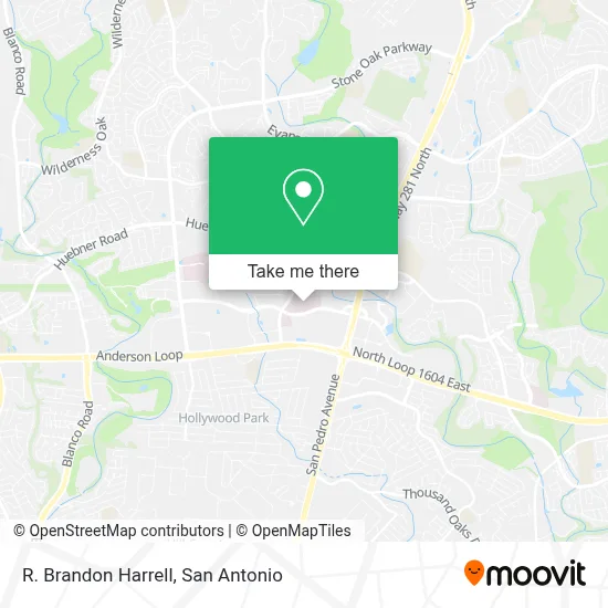 R. Brandon Harrell map