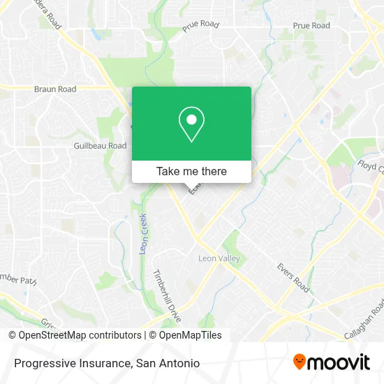 Progressive Insurance map