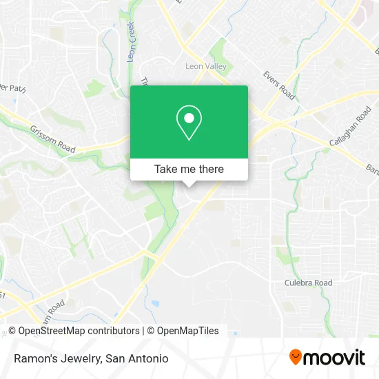 Ramon's Jewelry map