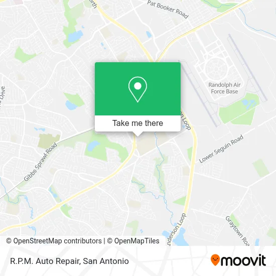 R.P.M. Auto Repair map