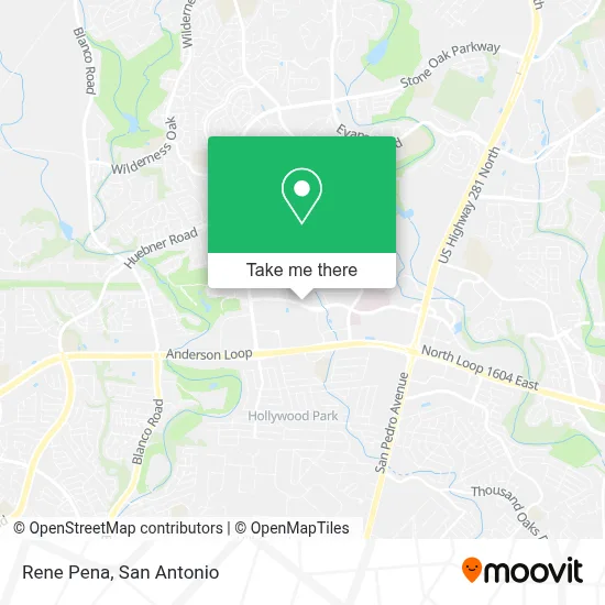 Rene Pena map
