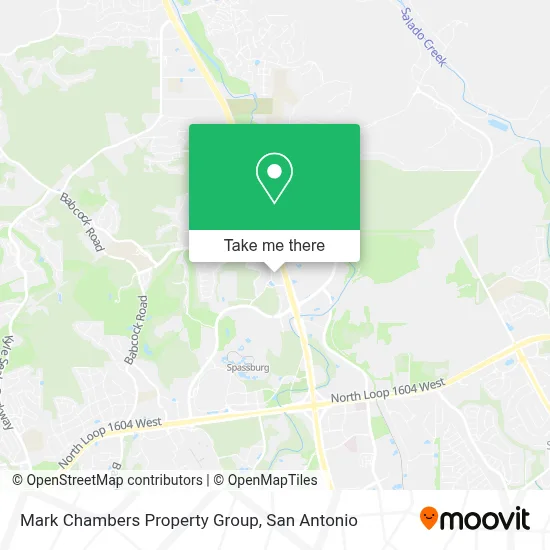 Mark Chambers Property Group map