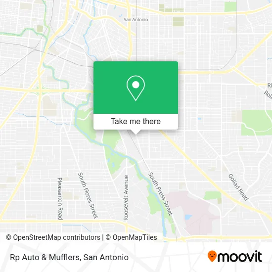 Rp Auto & Mufflers map