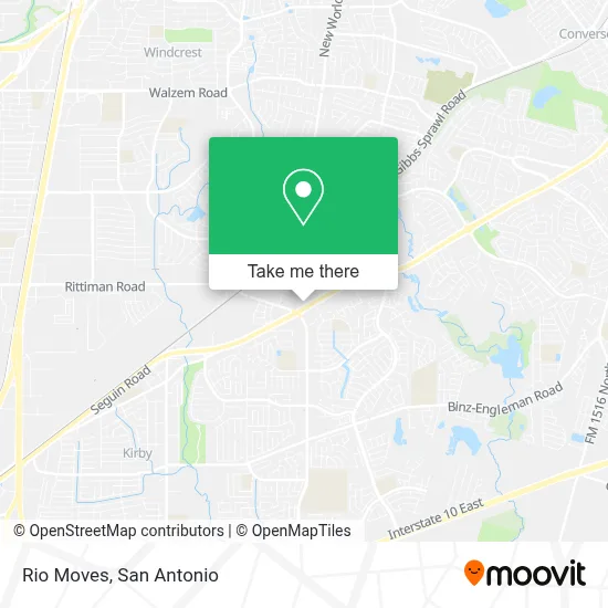 Rio Moves map