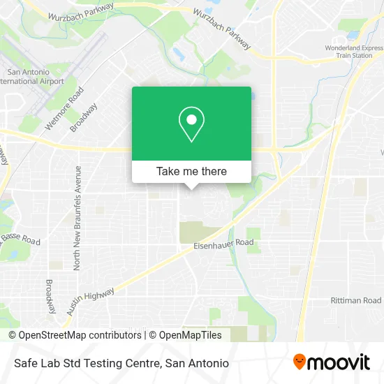Safe Lab Std Testing Centre map