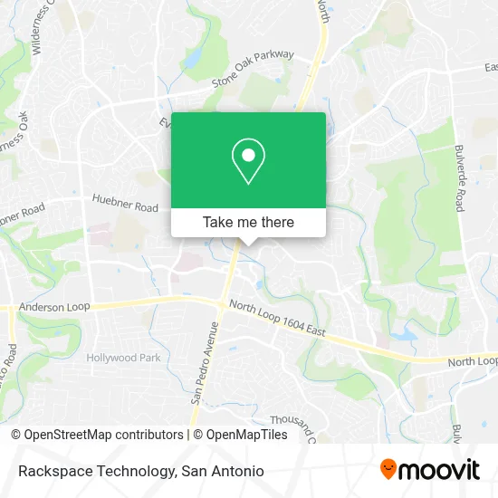 Rackspace Technology map