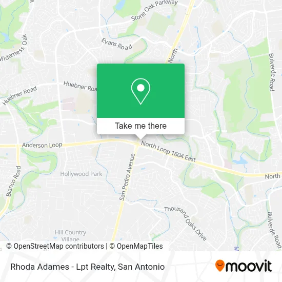 Rhoda Adames - Lpt Realty map