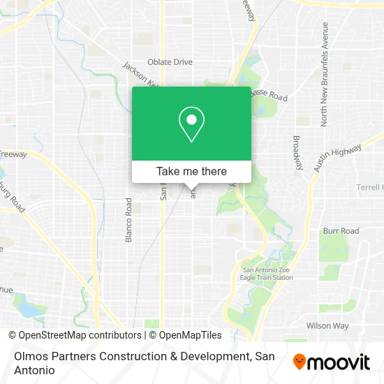 Olmos Partners Construction & Development map
