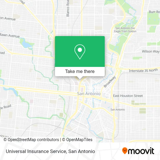 Universal Insurance Service map