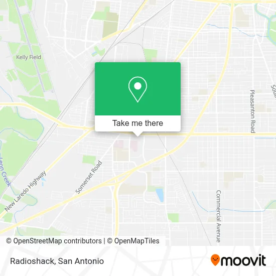 Radioshack map