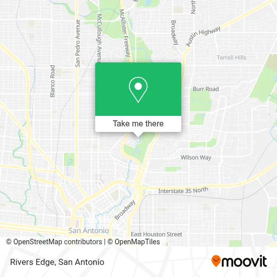 Rivers Edge map