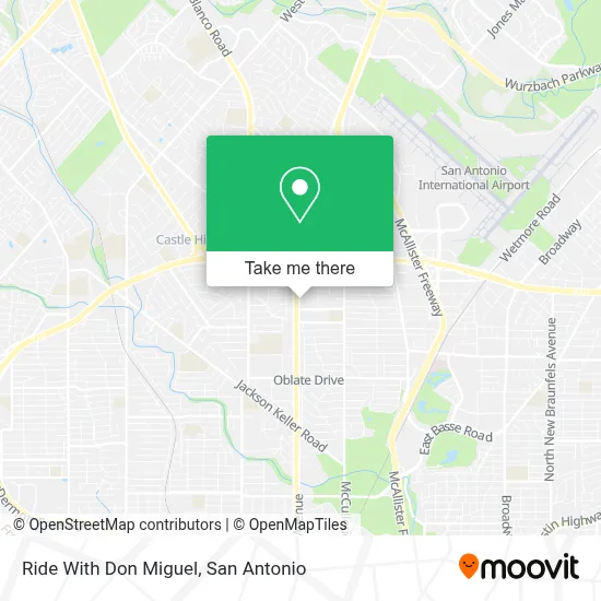 Ride With Don Miguel map