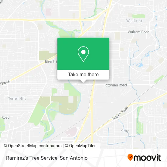 Ramirez's Tree Service map