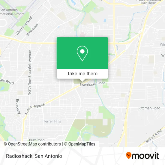 Radioshack map