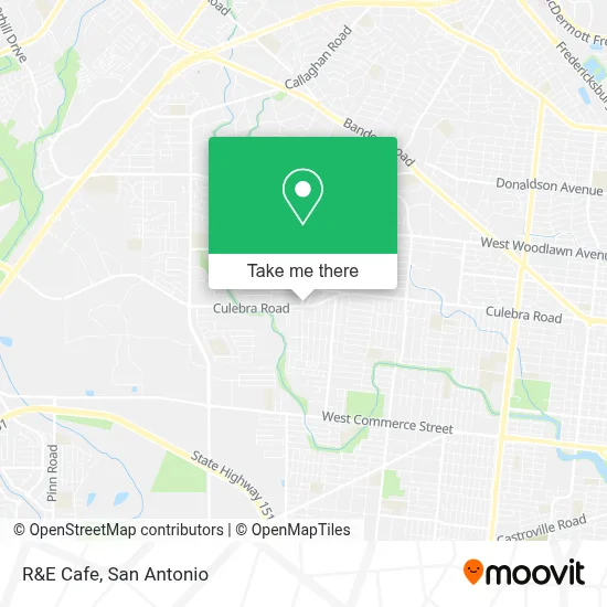 R&E Cafe map