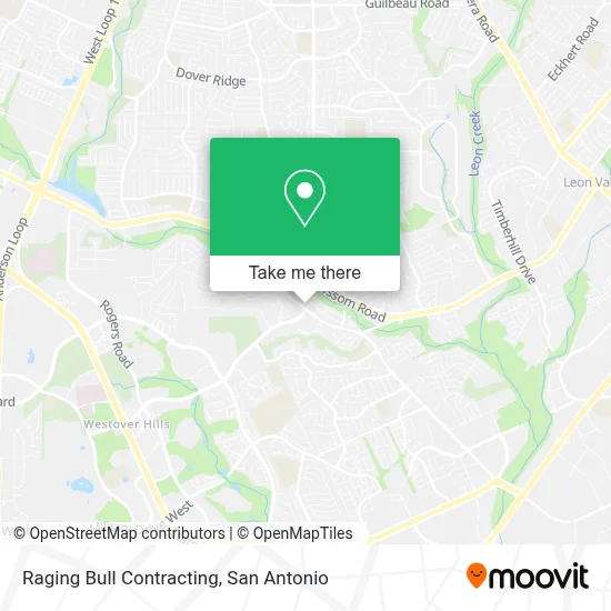 Raging Bull Contracting map