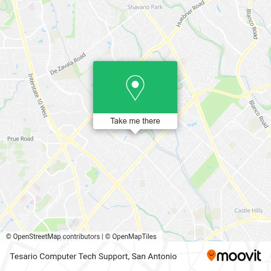 Tesario Computer Tech Support map