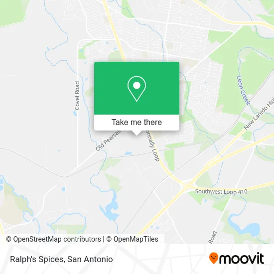 Ralph's Spices map