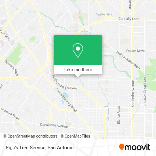Rigo's Tree Service map