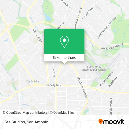 Rte Studios map
