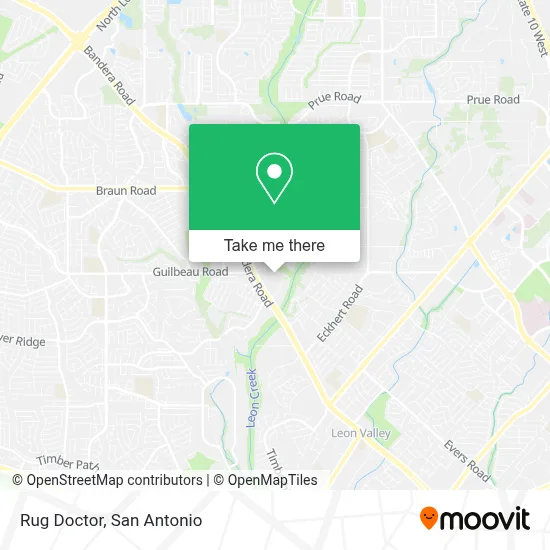 Rug Doctor map
