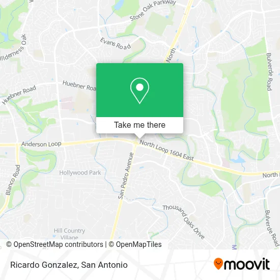 Ricardo Gonzalez map