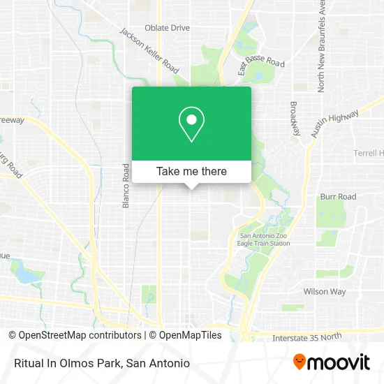 Ritual In Olmos Park map