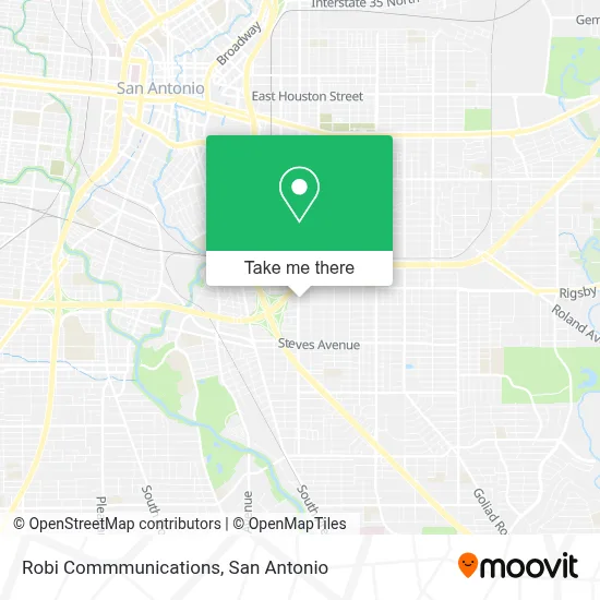 Robi Commmunications map