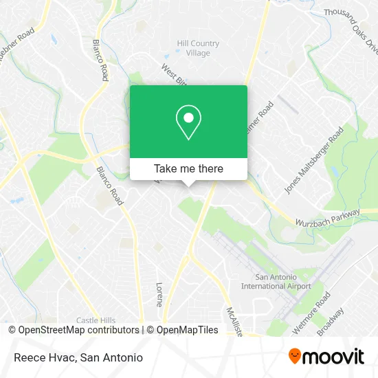 Reece Hvac map