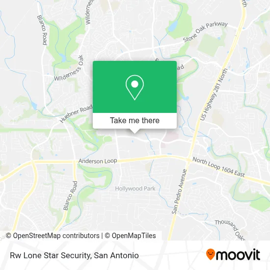 Rw Lone Star Security map