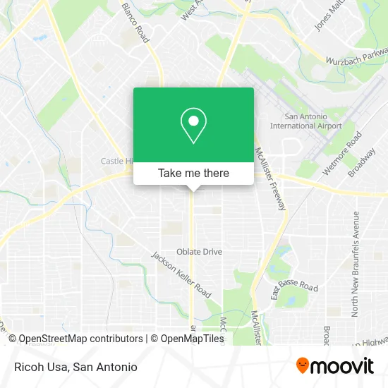 Ricoh Usa map