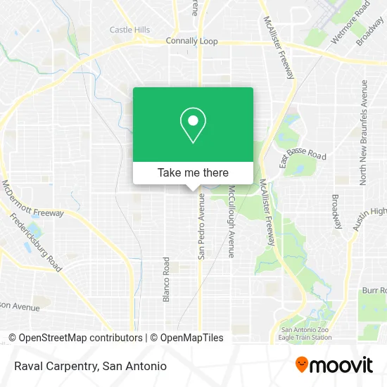Raval Carpentry map
