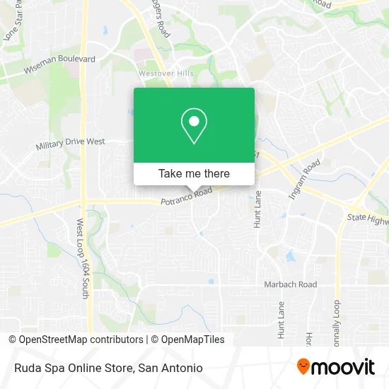 Ruda Spa Online Store map