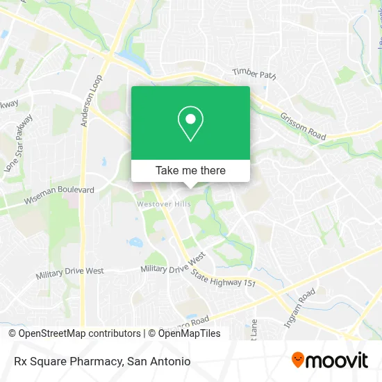 Rx Square Pharmacy map