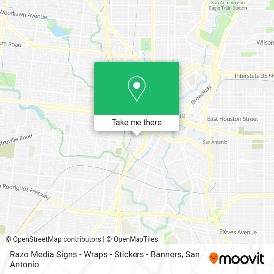 Razo Media Signs - Wraps - Stickers - Banners map