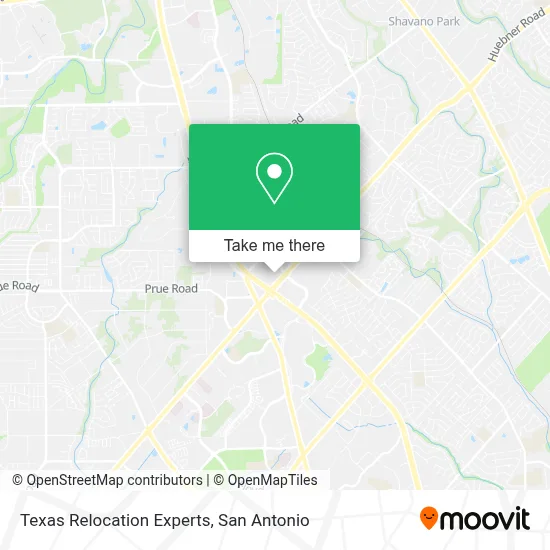 Texas Relocation Experts map