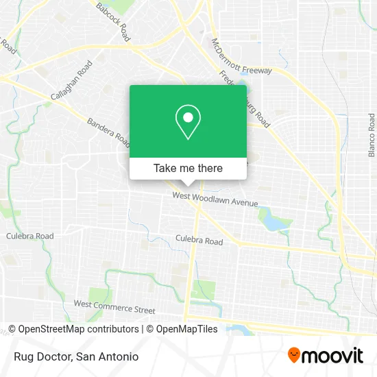 Rug Doctor map