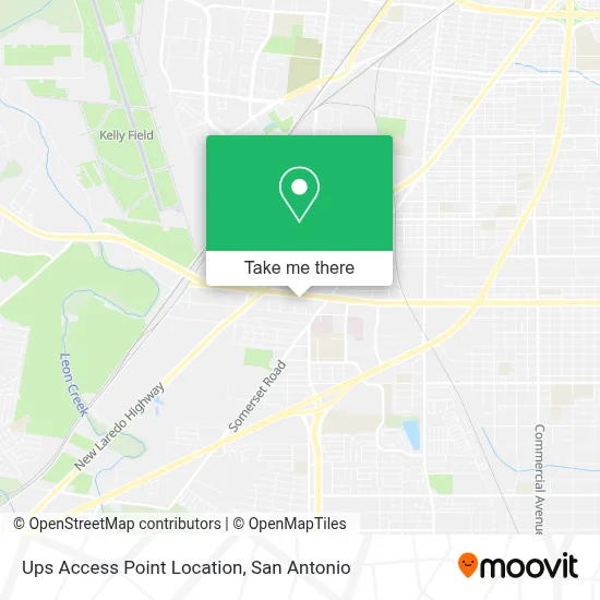 Ups Access Point Location map