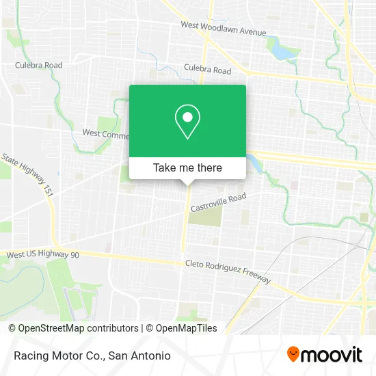 Racing Motor Co. map