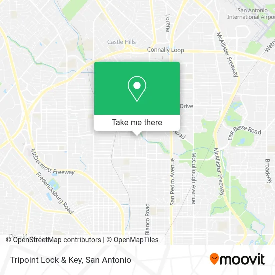 Tripoint Lock & Key map
